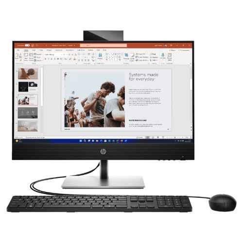 HP ProOne 440 G9 All-in-One Desktop PC with i5-13500/8 GB DDR4-3200 MT/s/512 GB PCIe NVMe M.2 SSD/Intel UHD Graphics 770/FreeDOS & 23.8 inch FHD Display, B12ZSPT