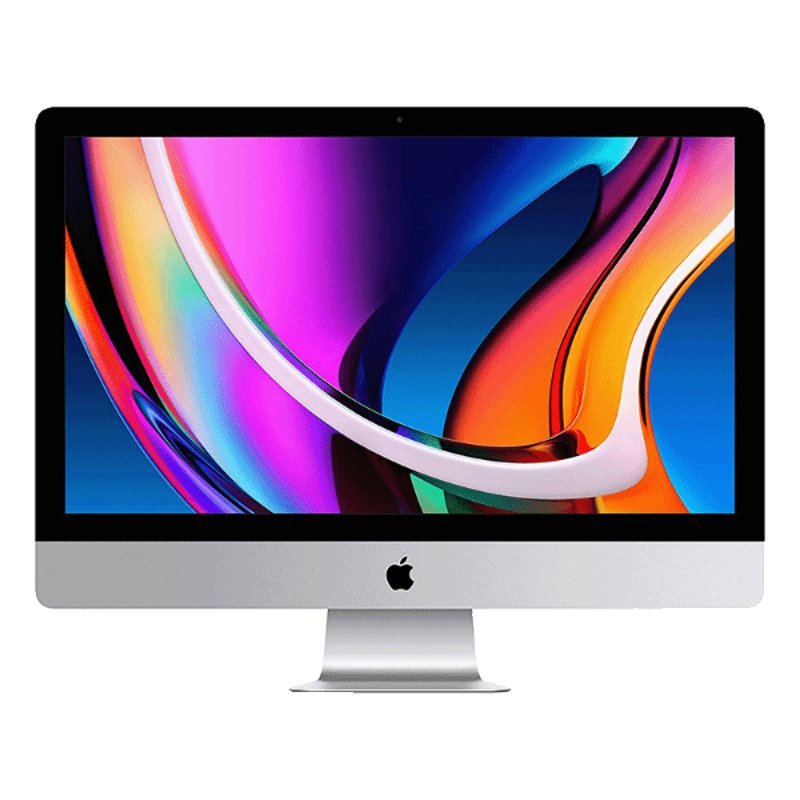 Apple 27-inch iMac with Retina 5K display: 3.1GHz 6-core 10th-generation Intel Core i5 processor, 256GB, 8GB-White, MXWT2HN/A