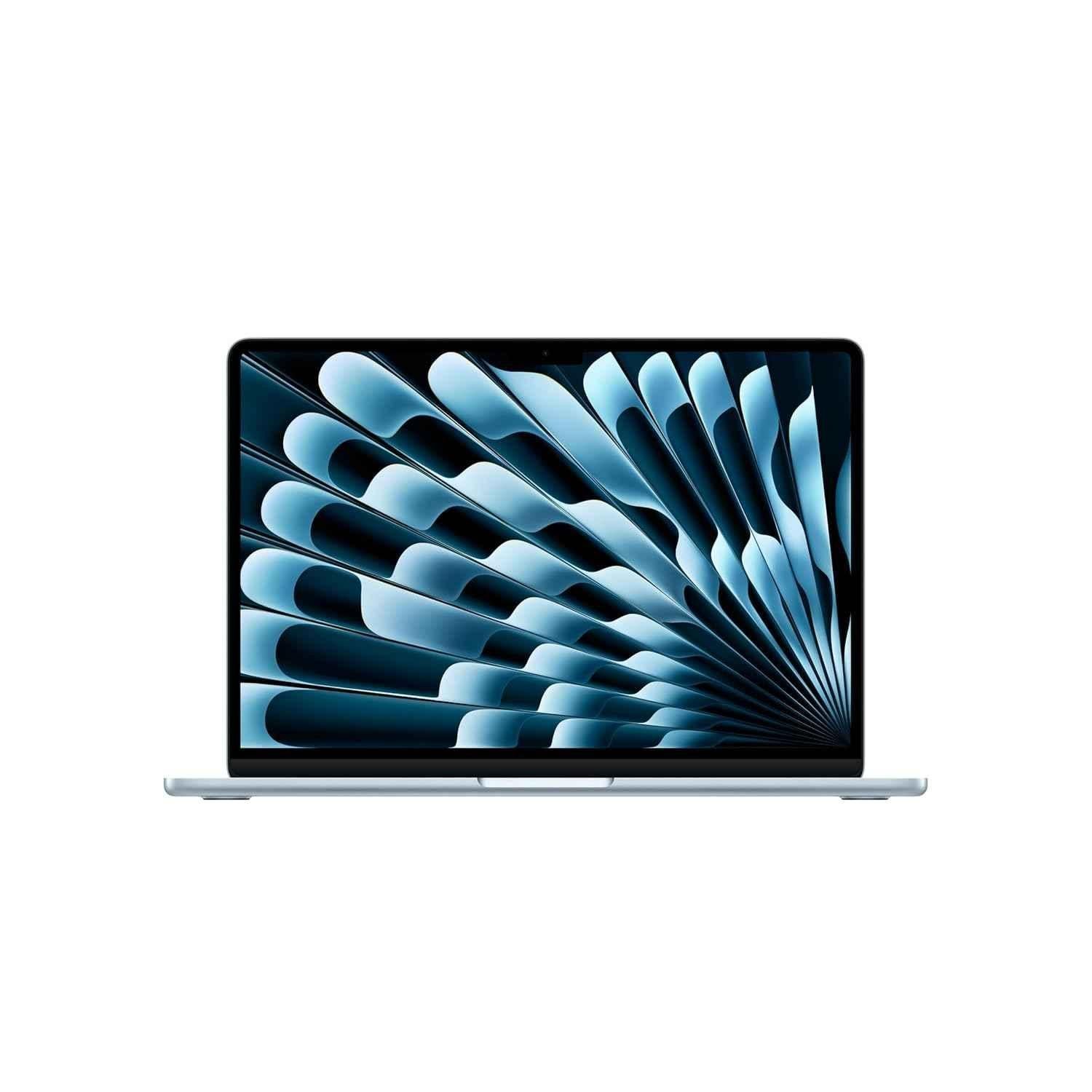 Apple 2026 MacBook Air Sky Blue Laptop with M4 Chip 16 GB/512 GB/Mac OS/SSD & 13 inch Display, MDHH4HN/A