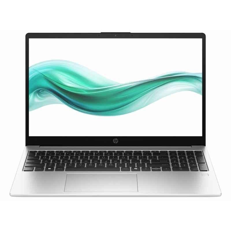HP 255 G10 Notebook Silver Laptop with AMD Ryzen 3 7335U/8GB DDR5-4800 MT/s/512GB PCIe NVMe SSD/AMD Radeon 660M Graphics/FreeDOS 3.0 with 15.6 inch Diagonal HD Display, C8HS5AT