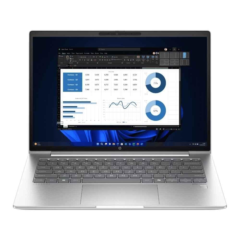 HP ProBook 440 G11 Silver Laptop with Intel Core Ultra 5 125U/16GB/512GB SSD/DOS & 14 inch Display, D2MJ2AT