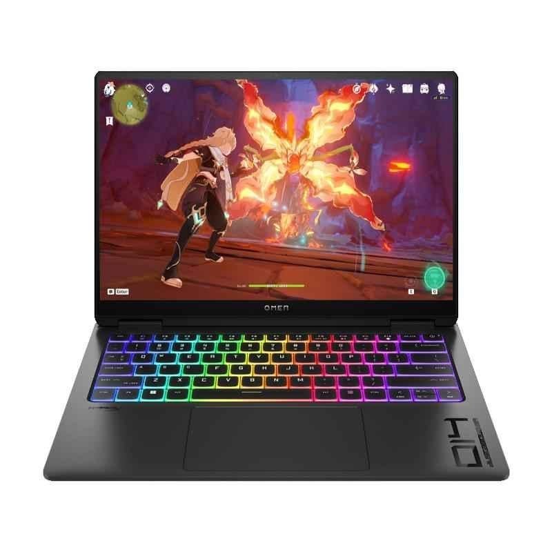 HP Omen 14-FB0007TX Intel Core Ultra 7/16GB LPDDR5 RAM/1 TB/Black Laptop with 14 inch OLED Display, 9R291PA