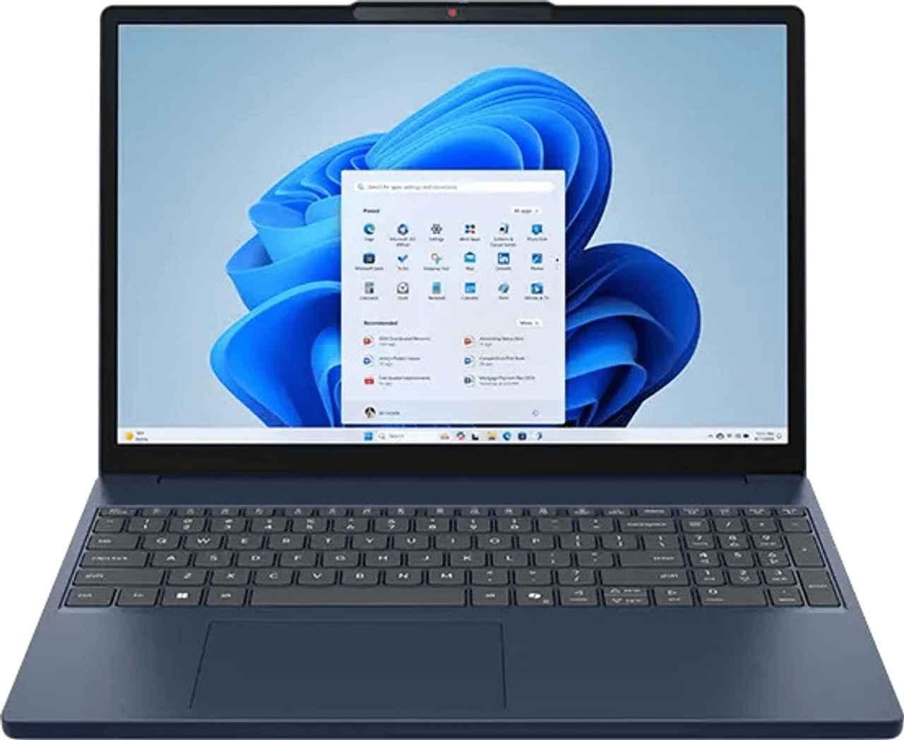 Lenovo IdeaPad Slim 3i Cosmic Blue Laptop with 13th Gen Intel Core i5-13420H/16GB/512GB SSD/Win 11 & 15.3 inch WUXGA Display, 83K100C7IN