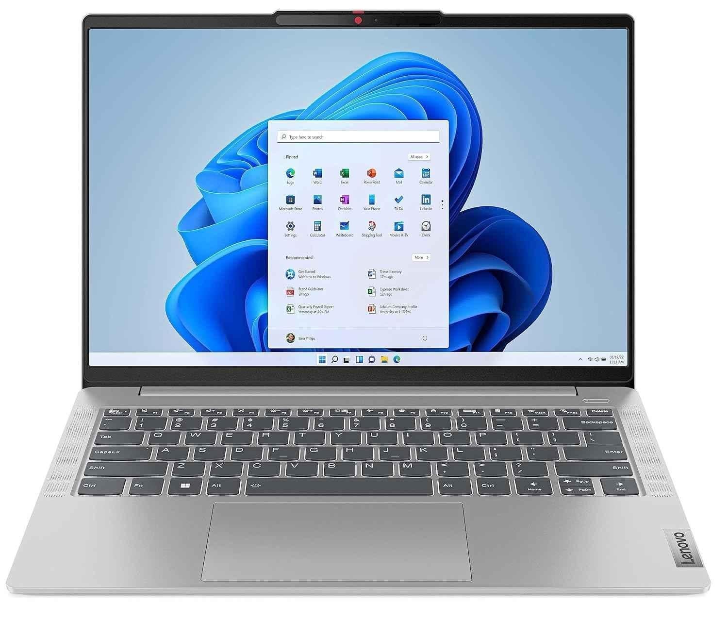 Lenovo IdeaPad Slim 5 Luna Grey Laptop with 13th Gen Intel Core i5-13420H/16GB/1TB SSD/Win 11 & 14 inch WUXGA Display, 83HR000WIN