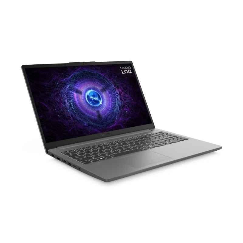 Lenovo LOQ 15IAX9E Luna Grey Laptop with Intel Core i7-12650HX/16GB/512GB SSD/Win 11 Home & 15.6 inch FHD Display, 83LK00D9IN
