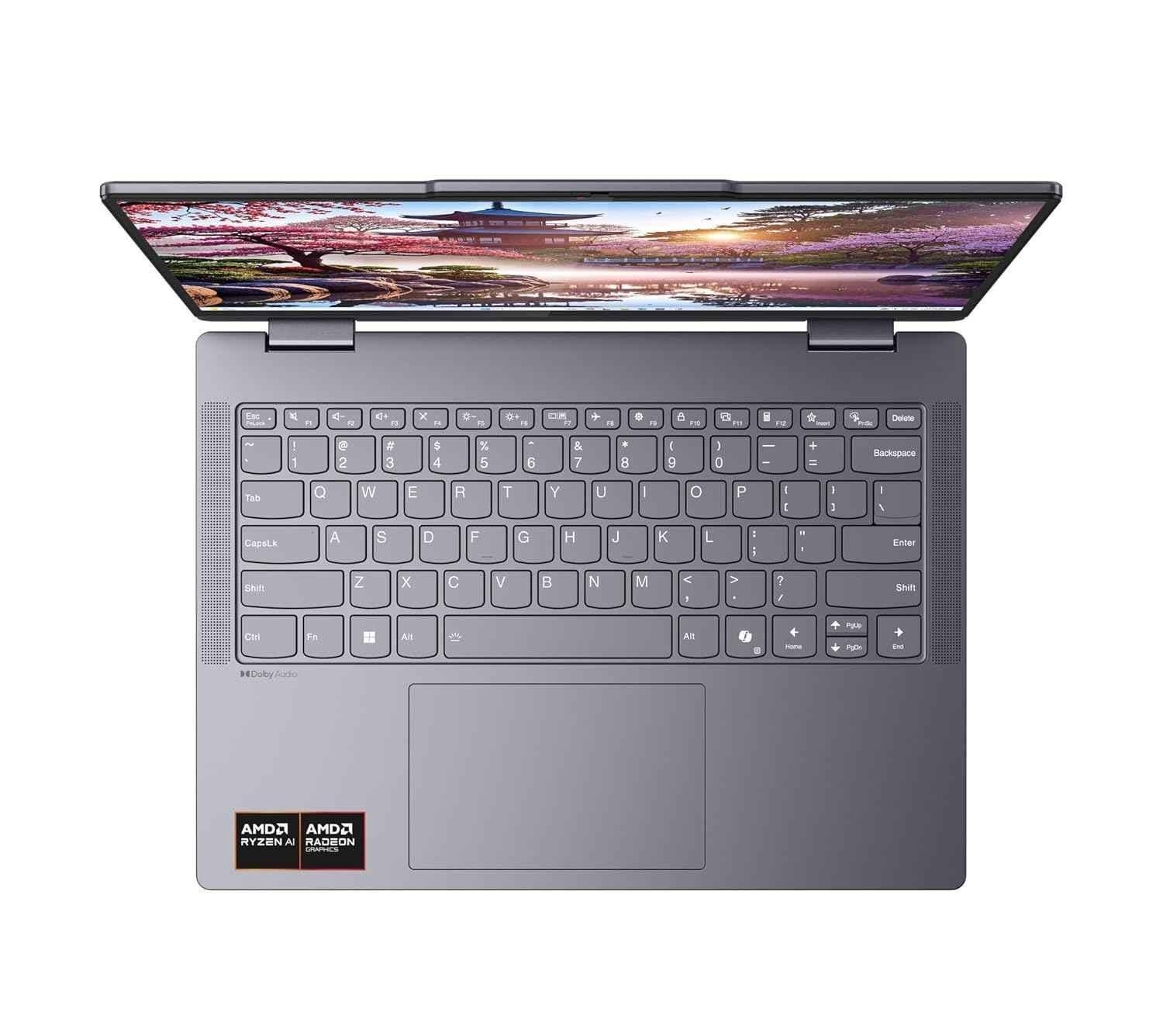 Lenovo IdeaPad 5 14IAL10 Luna Grey Laptop with Intel Core Ultra 5 225H/16GB/512GB SSD/Win 11 Home & 14 inch LCD Display, 83KR0076IN