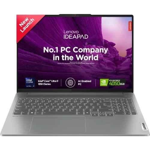 Lenovo IdeaPad Pro 5 2K OLED AI PC Intel Core Ultra 9 185H/32GB RAM/1 TB SSD/Windows 11 Home & 16 inch Thin & Light Arctic Grey Laptop with MS Office, 83D4002PIN