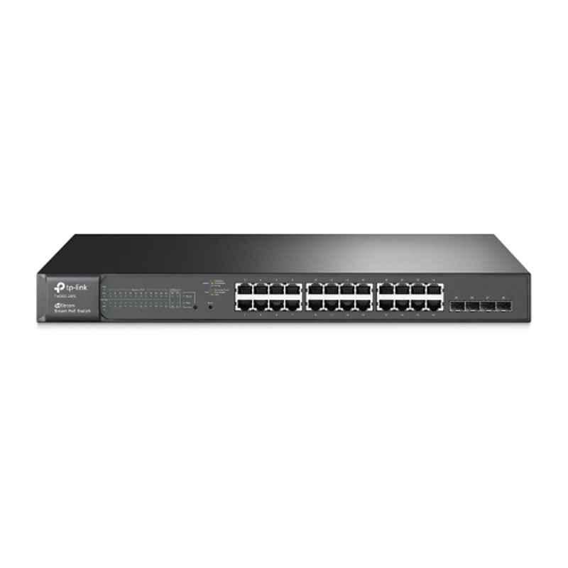 TP-Link JetStream 24 Port Gigabit PoE Switch, T1600G-28PS(TL-SG2424P)