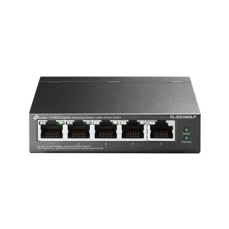 TP-Link 5 Port Gigabit Desktop PoE Switch with 4-Port PoE Plus, SG1005LP