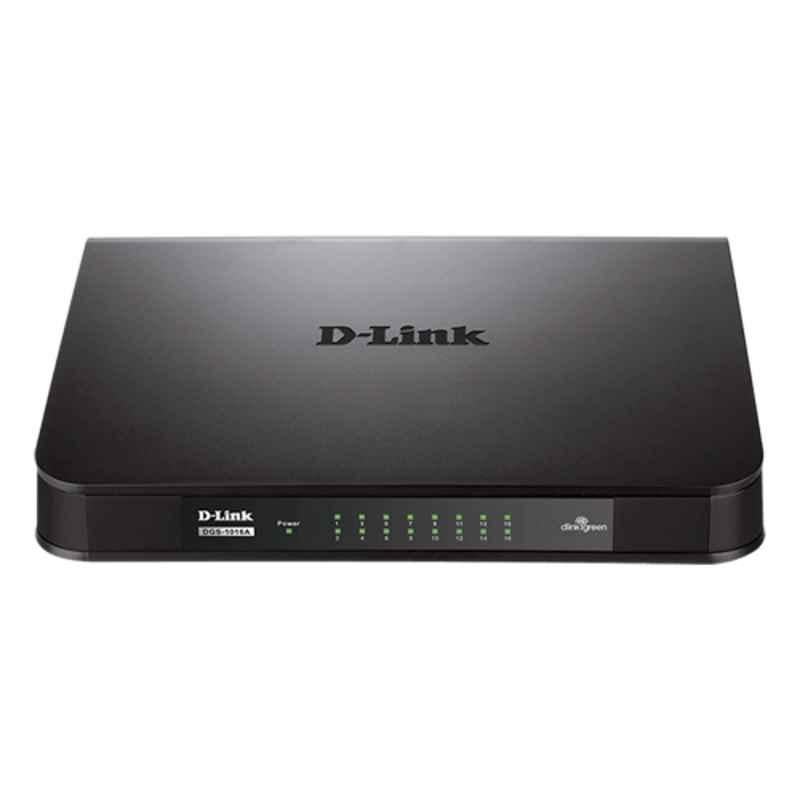 D-Link DGS-1016A 16-Port Unmanaged Gigabit Switch