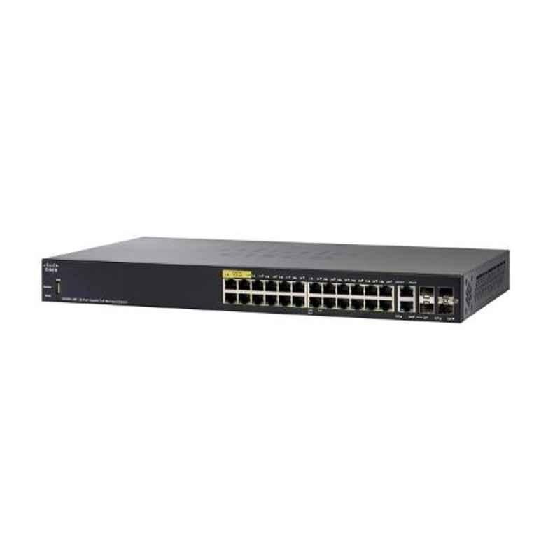 Cisco 28-Port Gigabit Managed PoE Switch, SG35028PK9NA